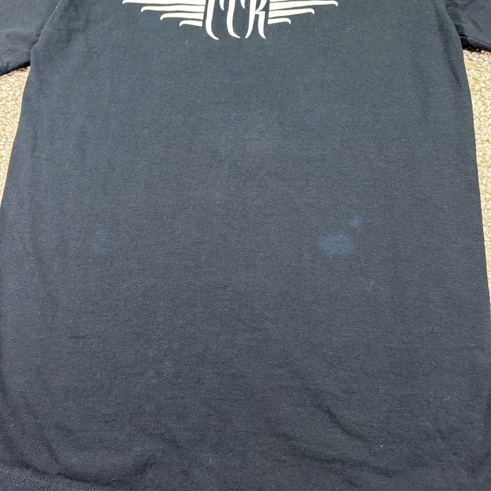 Vintage Creedence Clearwater Revival Shirt Black Small Free Bird - Picture 5 of 7